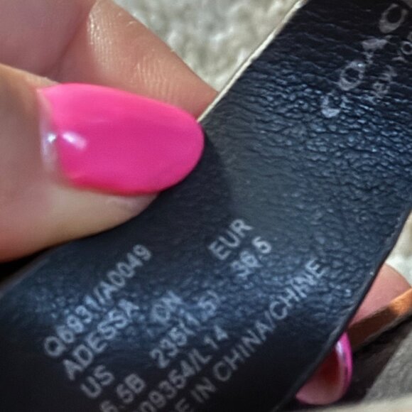 Coach Adessa Slingback Sandals - Picture 4 of 6